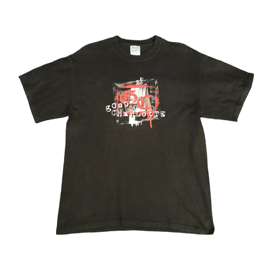 Vintage 2004 Good Charlotte American Rock Band T-shirt Size