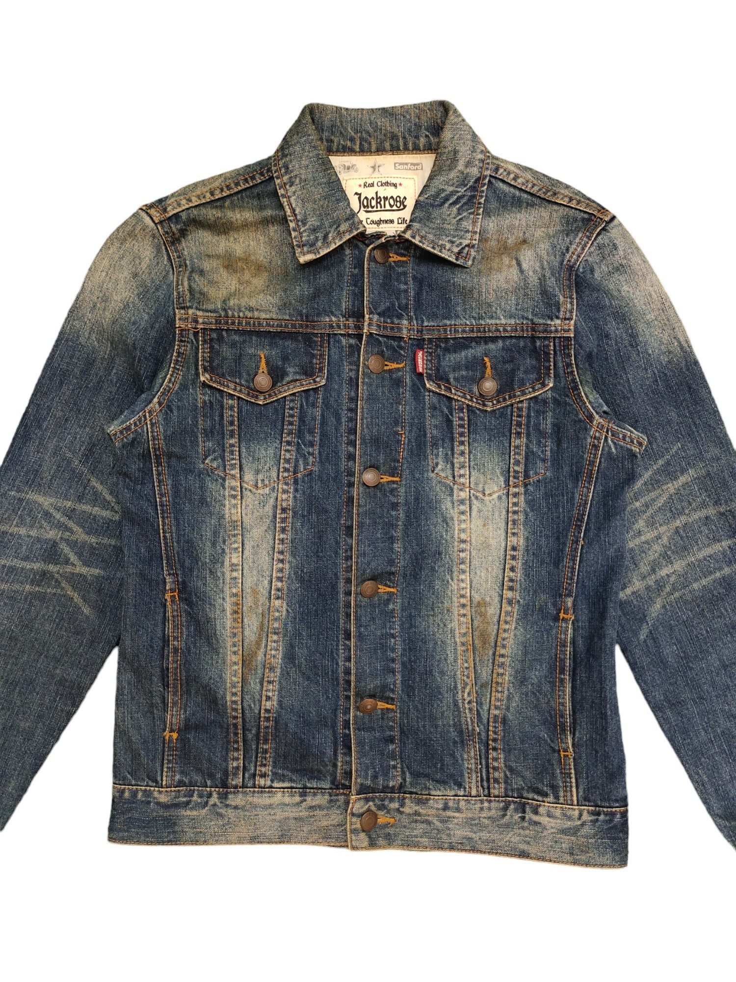 Vintage Japanese Brand Jackrose Type Three Trucker Denim Vintage Japanese Brand Jackrose Type Three Trucker Denim