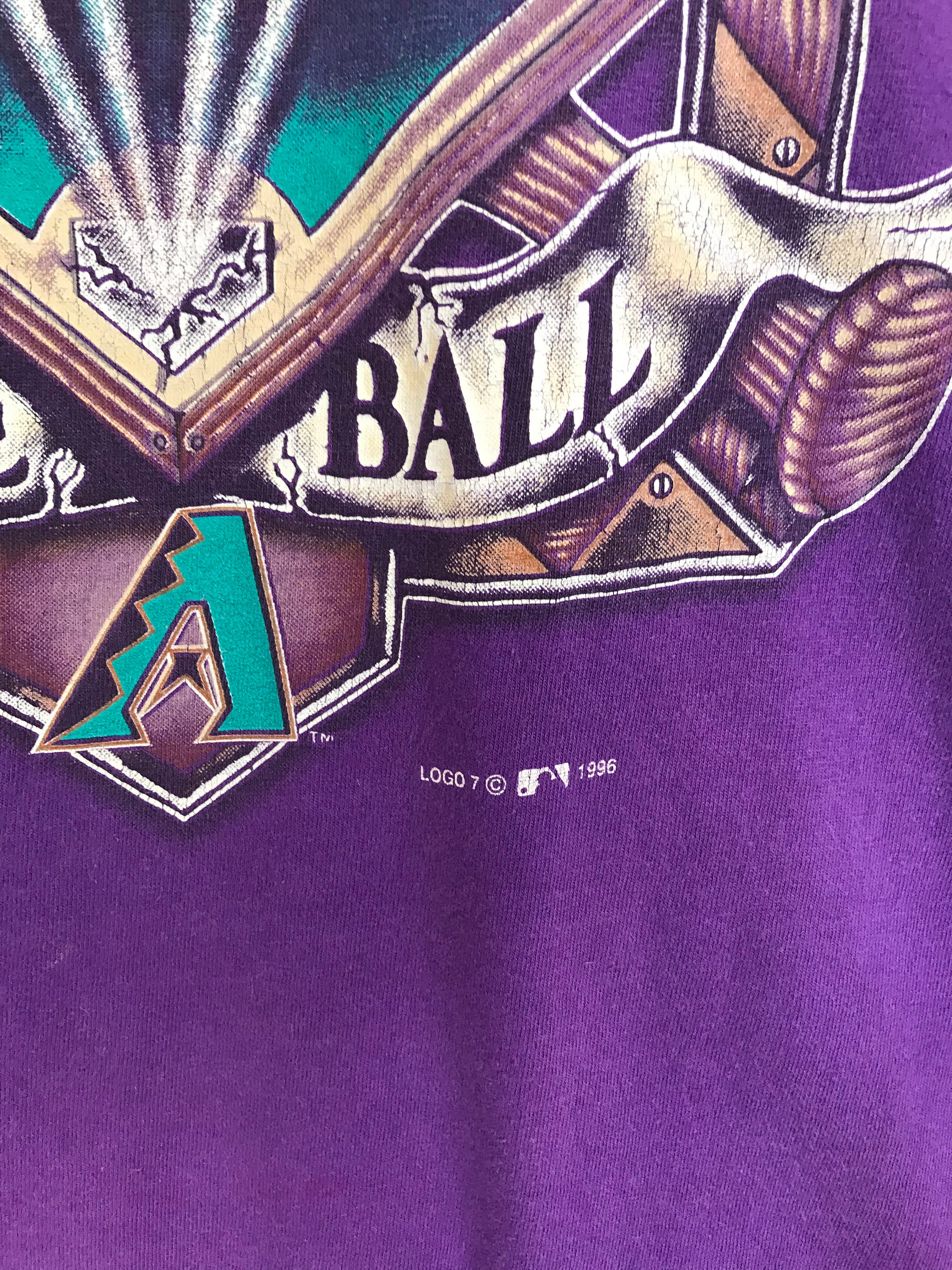 Vintage 90s Arizona Diamondbacks Jersey T-shirt Black