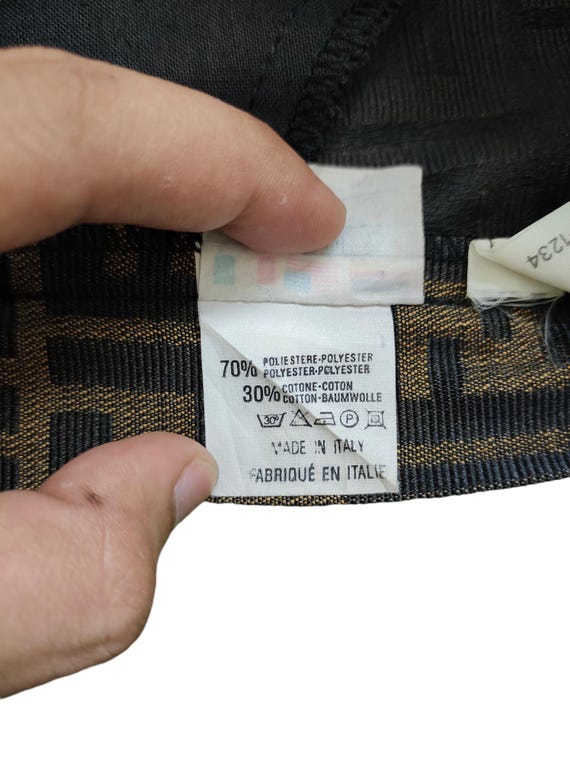 W25x28.5 Vintage Authentic OG Fendi Roma Zucca Denim Jeans W25x28.5 Vintage Authentic OG Fendi Roma Zucca Denim Jeans