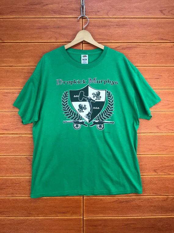 Vintage 00s Dropkick Murphys Band T-Shirt / 2000 … - image 1