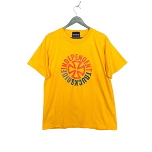 Vintage 90s Independent Truck Company Skateboard T-Shirt / Toy Machine / Hook-ups / Size L