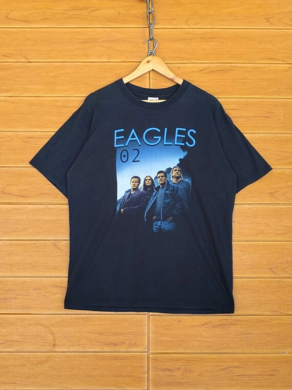 Vintage EAGLES Tour 2002 Band T-shirt 