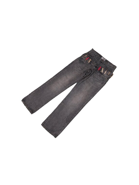 Jungle Storm Jeans W32: Distressed Streetwear Style - Etsy
