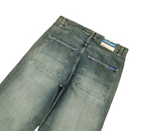 W36x32 Baggy Jeans Southpole Patches Denim Wide Loose Jnco W36x32 Baggy Jeans Southpole Patches Denim Wide Loose Jnco