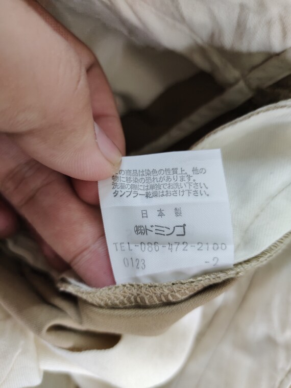 W31x30 Quadra Japan Buckle Side Chinos Pants Vintage