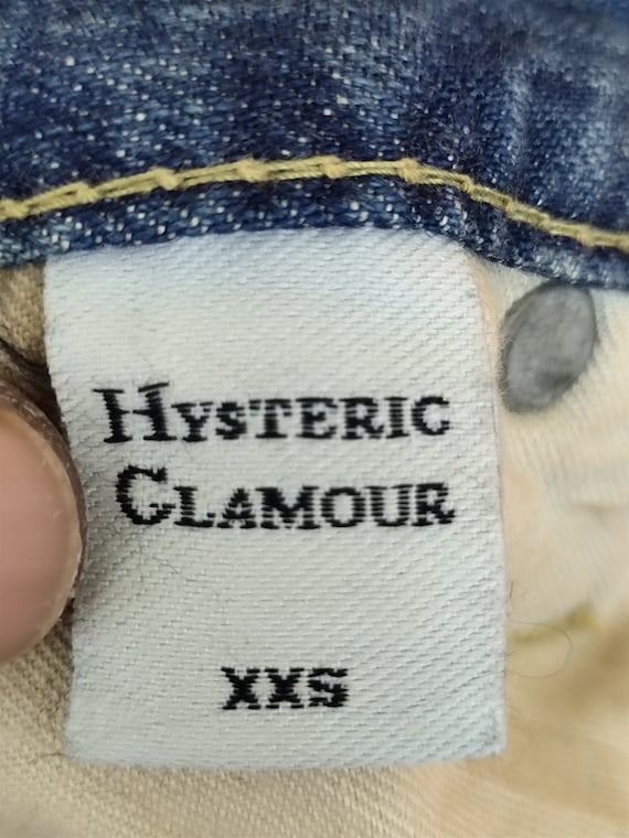 Vintage Hysteric Glamour X Ramones Jeans: Skinny Stretch Denim
