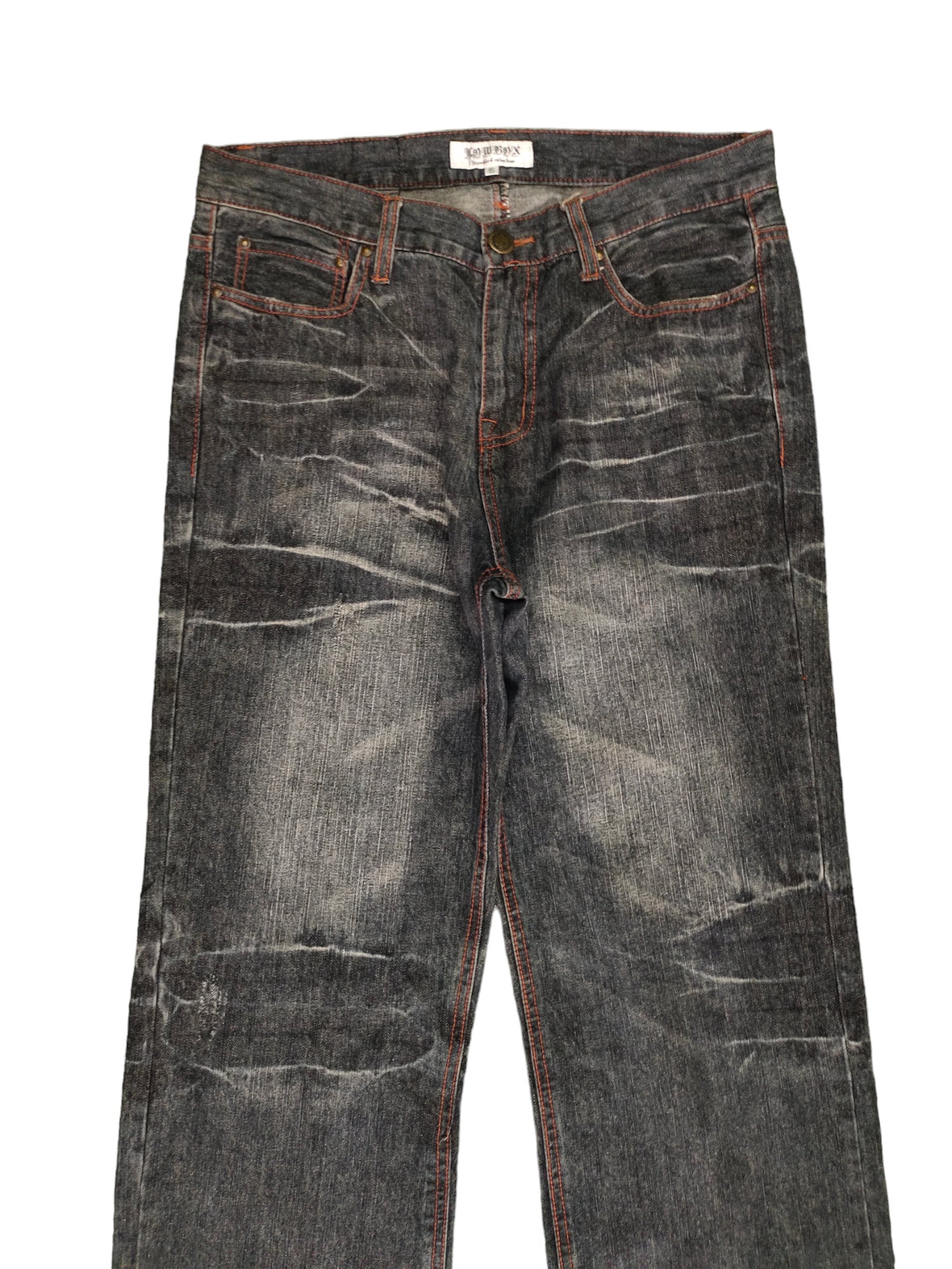 【LOWBOX】 Damage Design Denim Samurai Jeans x Denimio S710XX16OZ-DMO (2.5 Years, 5 Washes