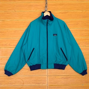 Vintage LL Bean Made In Usa Fleece Lined Jacket / Outdoor Jacket / Size XL