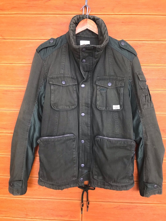 ジャケット・アウター vintage diesel Military Riders Jacket vintage diesel Military Riders Jacket