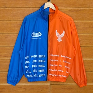 Vintage Harley Davidson X Buell Windbreaker Jacket - Size L