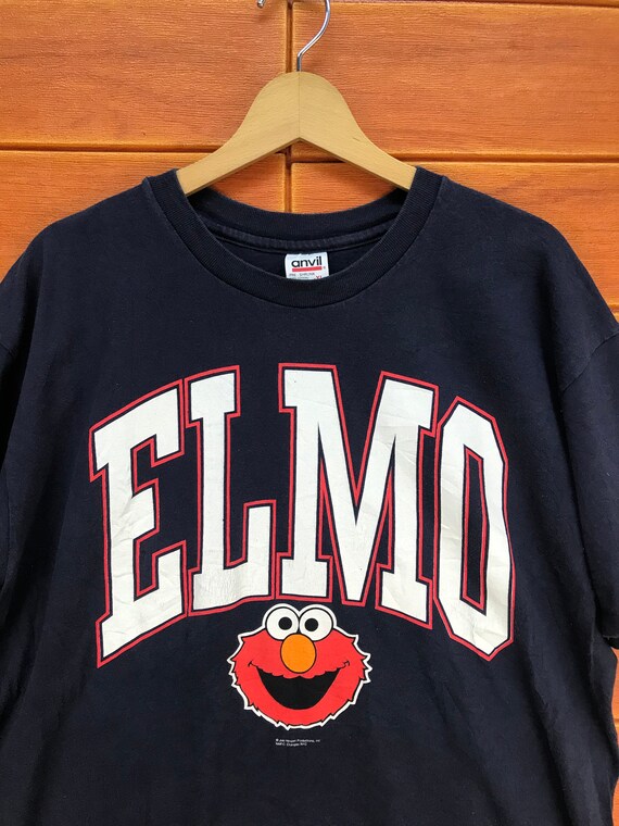 ヴィンテージ 90 年代 ELMO セサミストリート T シャツ / マペット 