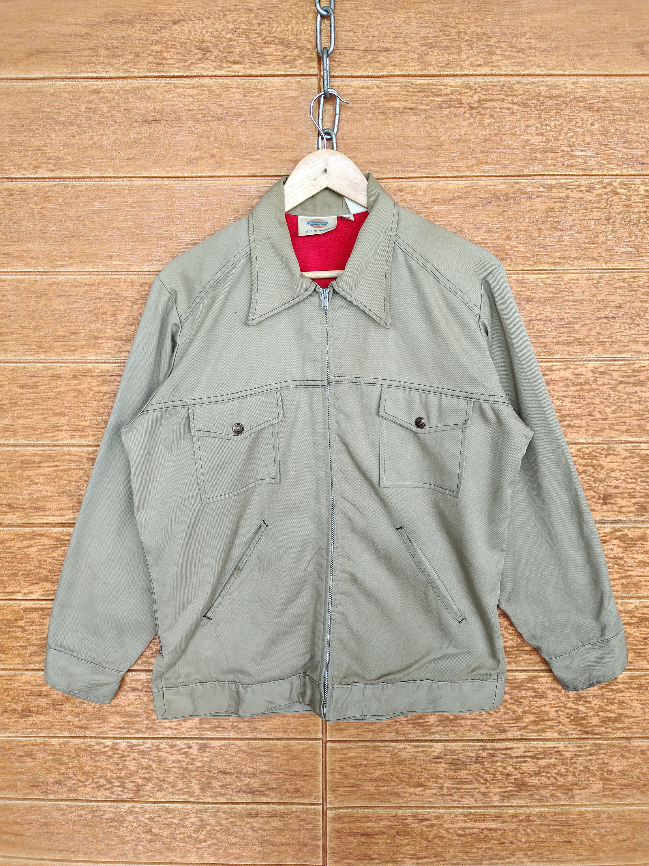 Vintage 90s DICKIES Lining Fleece Work 
