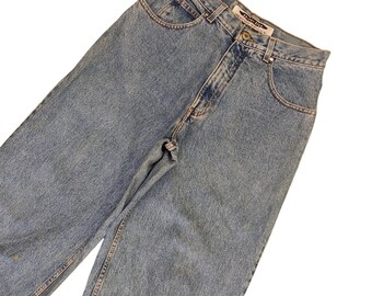 W30x30 Vintage Y2k Anchor Blue Beyond Baggy Denim Jeans Jnco W30x30 Vintage Y2k Anchor Blue Beyond Baggy Denim Jeans Jnco
