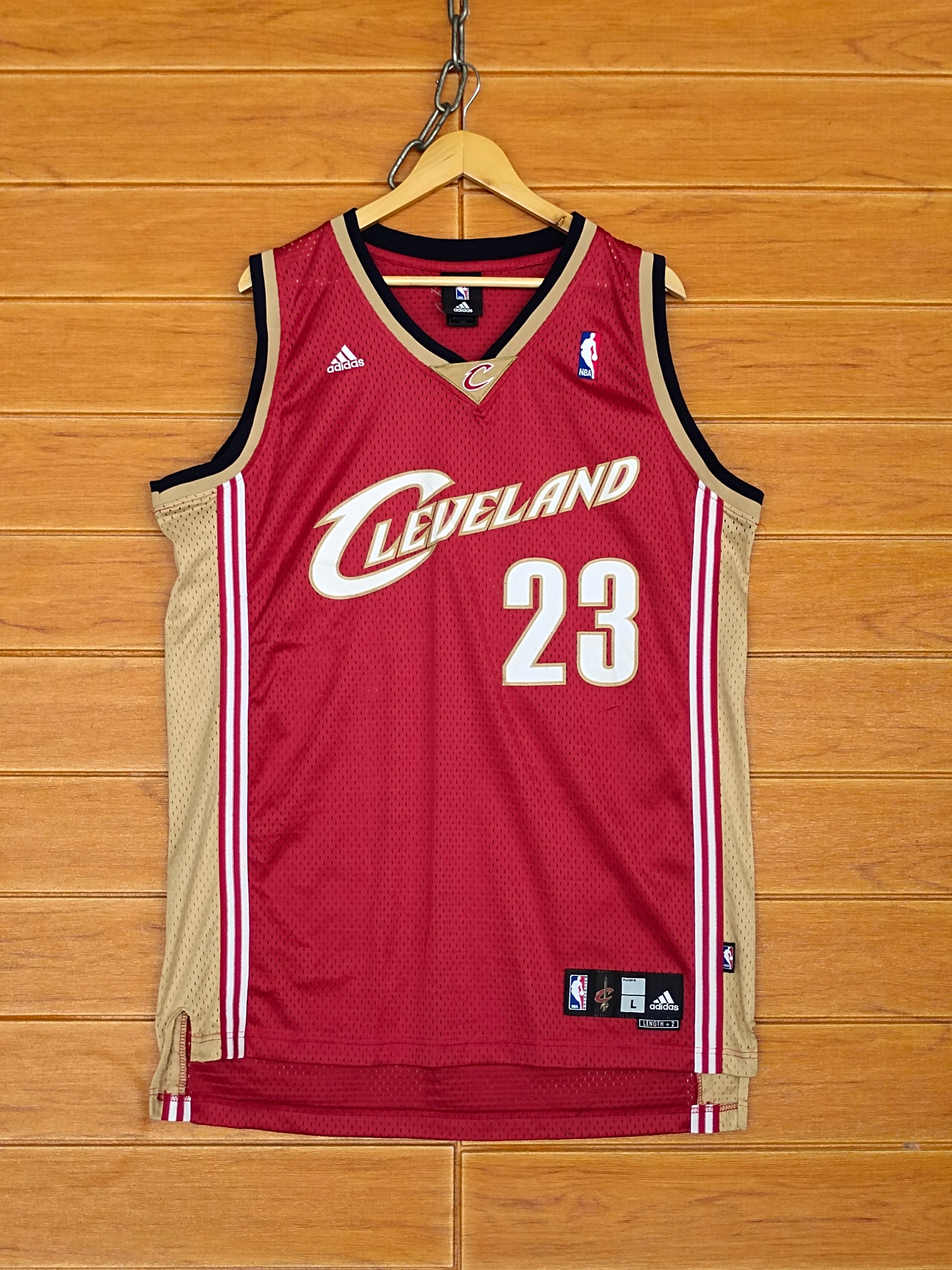 Adidas Cleveland Cavaliers Lebron James NBA Team Youth Sewn Jersey Size  Small