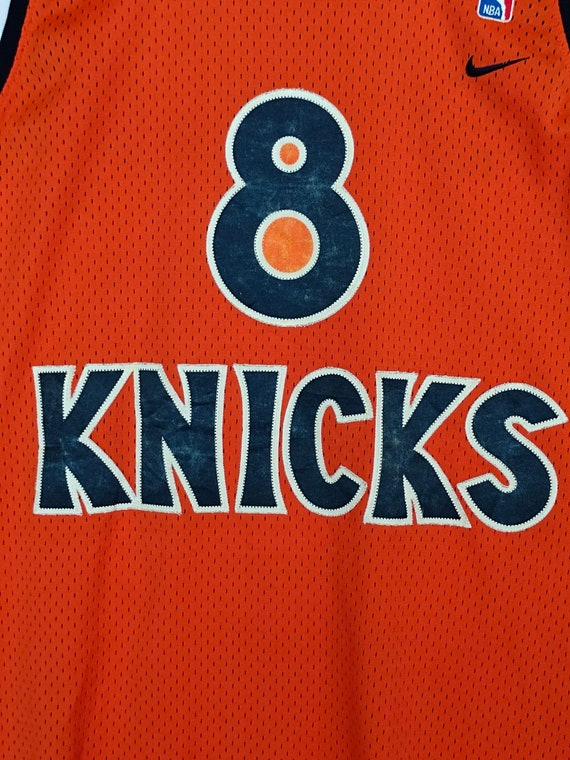 Vintage New York Knicks Latrell Sprewell 8 Nike NBA 