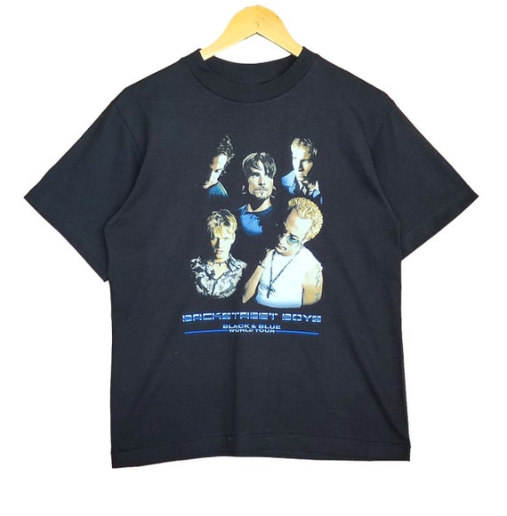Vintage Backstreet Boys Black & Blur World Tour T-shirt Vintage Backstreet Boys Black & Blur World Tour T-shirt