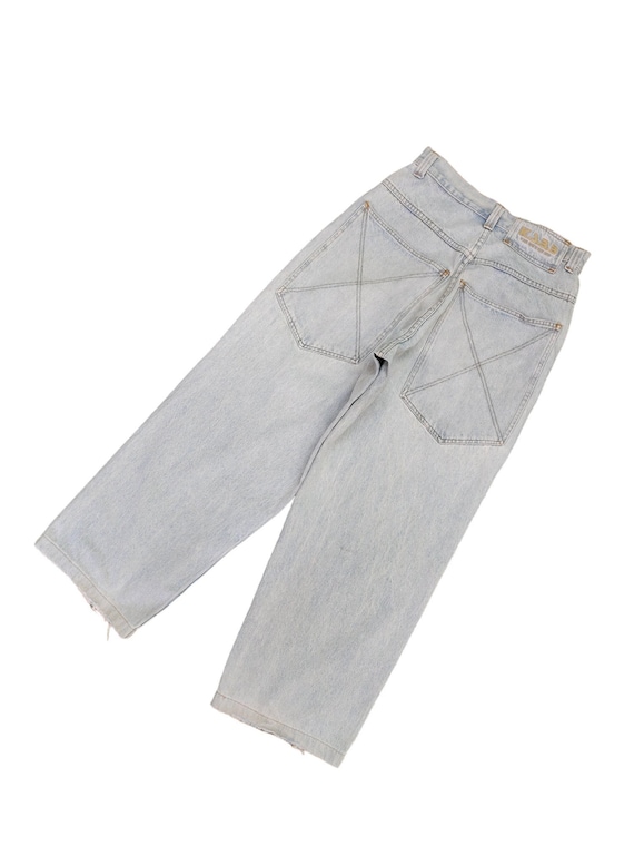 W29x27.5 Vintage Y2k Ksbb Big Back Pocket Baggy Denim Jeans W29x27.5 Vintage Y2k Ksbb Big Back Pocket Baggy Denim Jeans