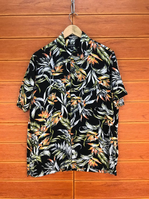 Gallamore Tartan Vintage Leaves Hawaiian Shirt main image 1