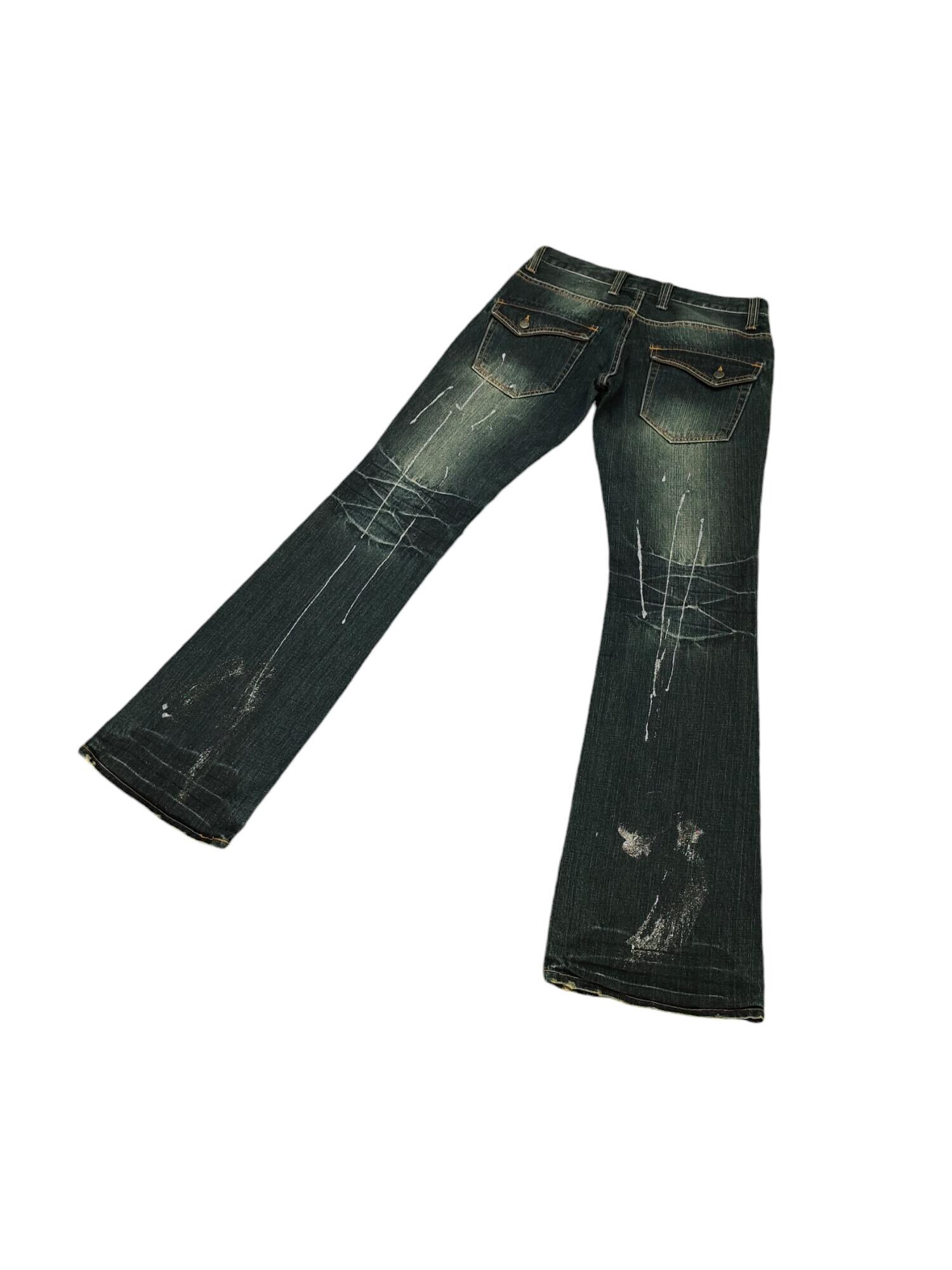 【DISCERNMENT】Tornado cutting wide denim DISCERNMENT】Tornado cutting wide denim