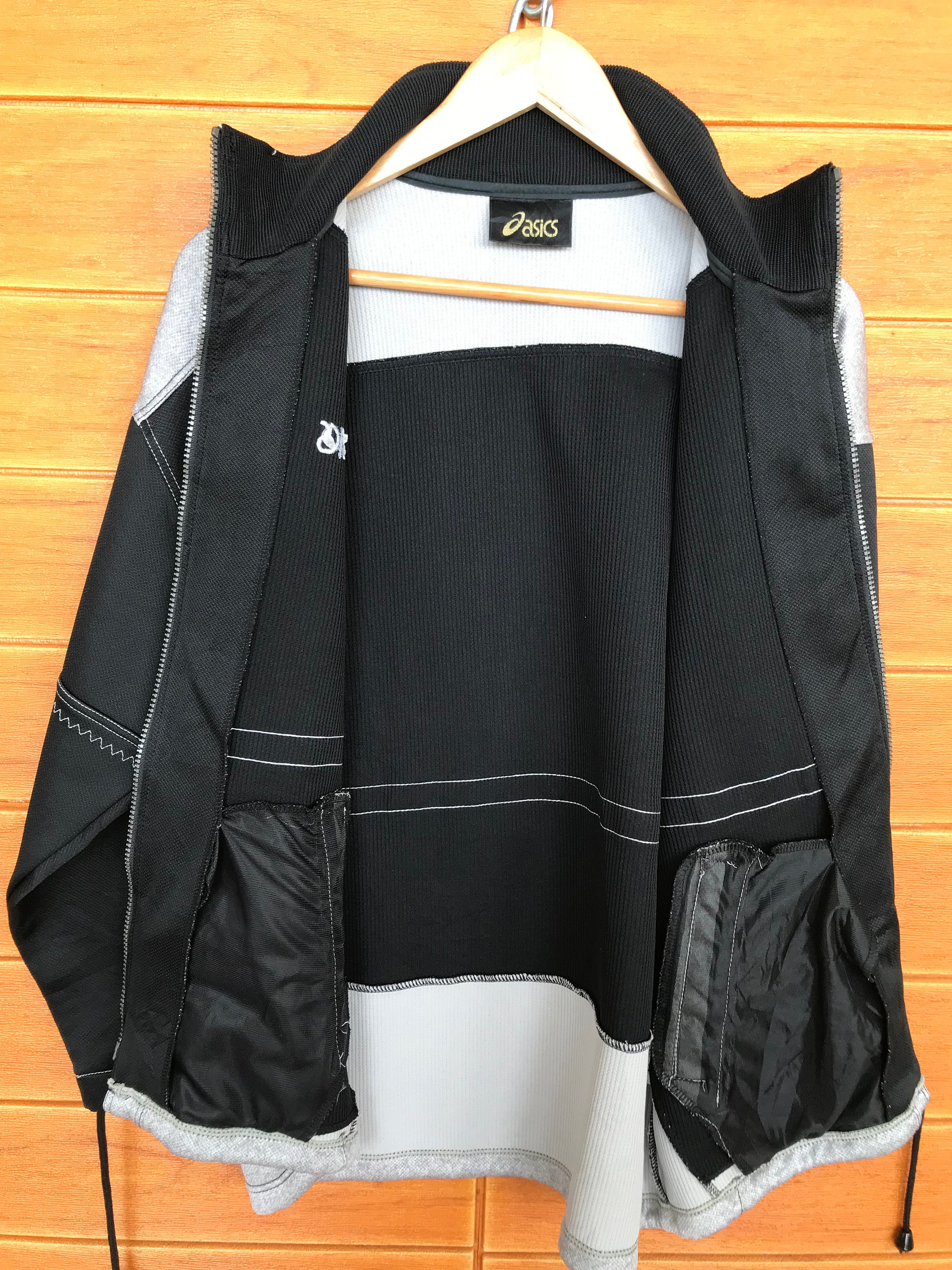 Vintage 90s ASICS Oversize Track Top Jacket / Asics Training