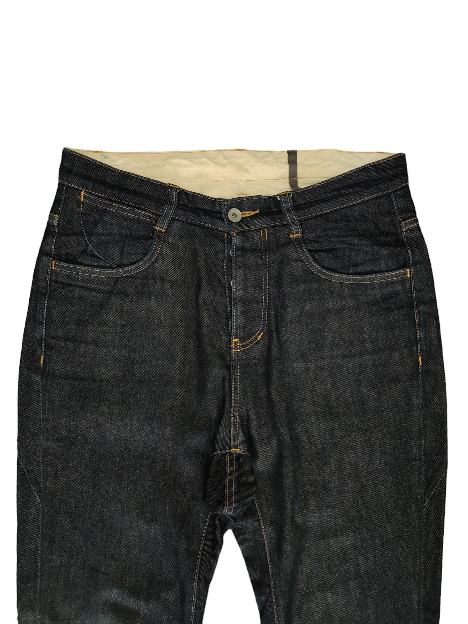 Kazuyuki Kumagai Attachment Denim Jeans - Japan Vintage Streetwear