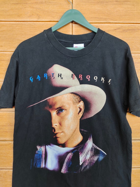 Vintage 1993 Garth Brooks On Tour T-Shirt Size Medium Mens