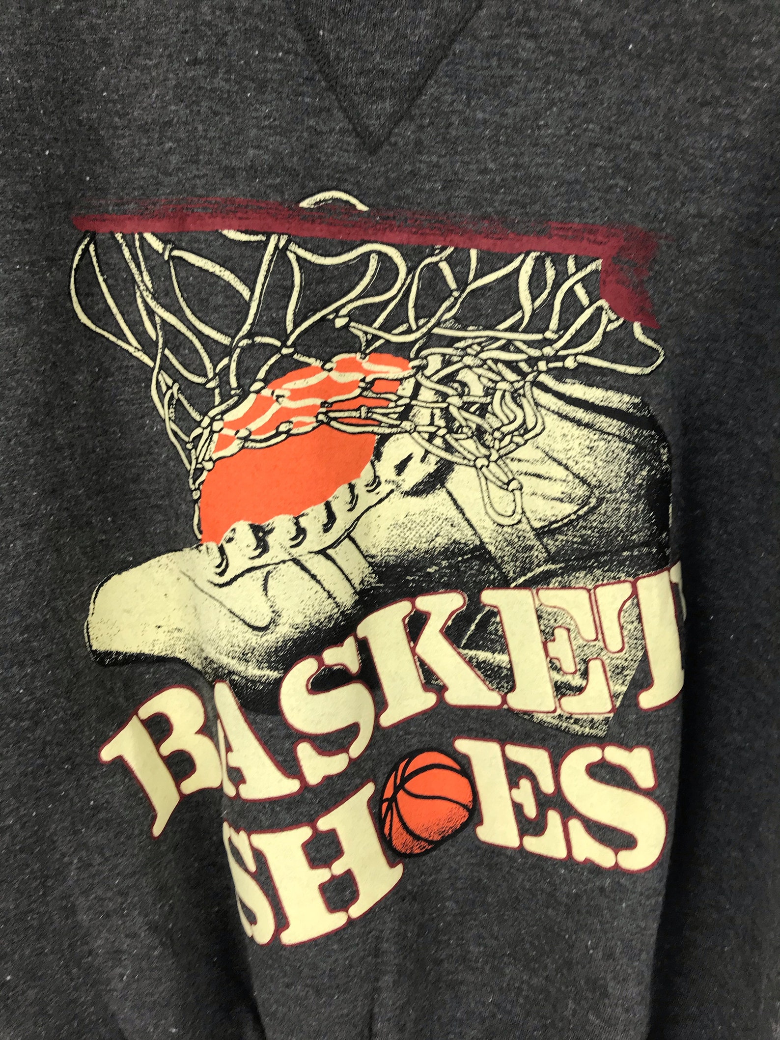 Rare Vintage BASKET SHOES Big Logo Sweatshirt Medium Size Etsy UK