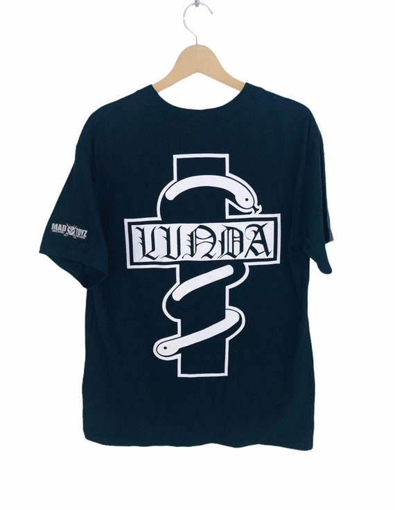 Vintage 90s MAD TOYZ Lunda Snake T-Shirt / street… - image 1