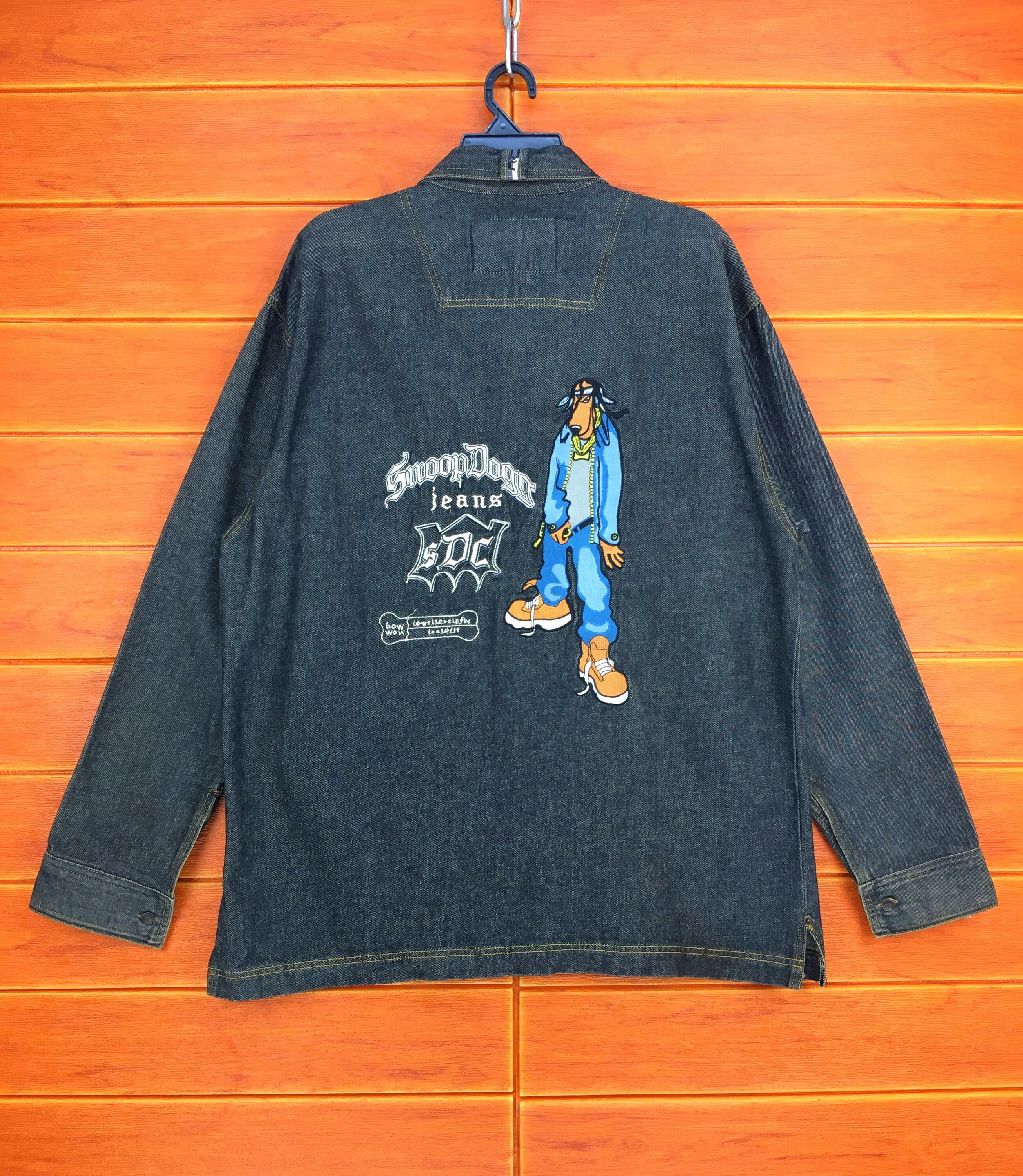 Vintage 90s SNOOP DOGG Jeans Denim Jacket Hip Hop Legend - Etsy