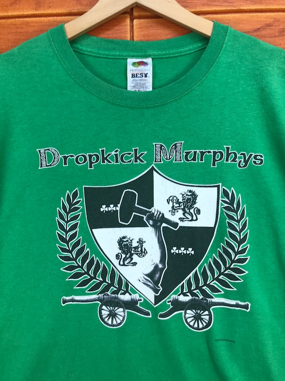 Vintage 00s Dropkick Murphys Band T-Shirt / 2000 … - image 2