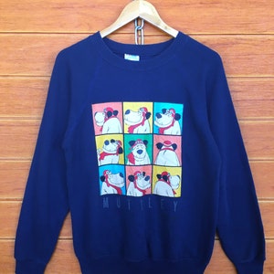 Vintage 90s MUTTLEY Sweatshirt /  Hanna-Barbera Productions / Dastardly and muttley in Their Flying Machines / Size M