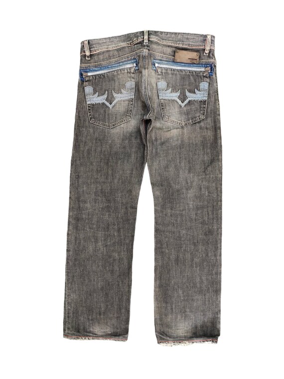 W32x29 Vintage Y2k Diesel Native Embroidered Pocket Relaxed W32x29 Vintage Y2k Diesel Native Embroidered Pocket Relaxed