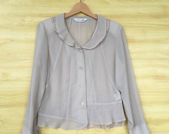 Rare Vintage LONGCHAMP Button Shirt