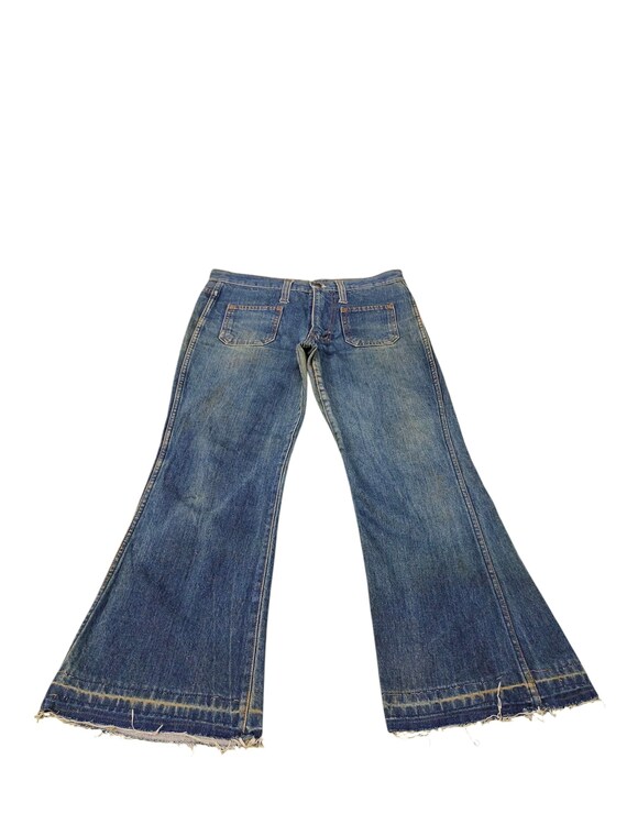 Vintage Acme Japan Flare Jeans - Bootcut Denim, Waist 32 - Etsy