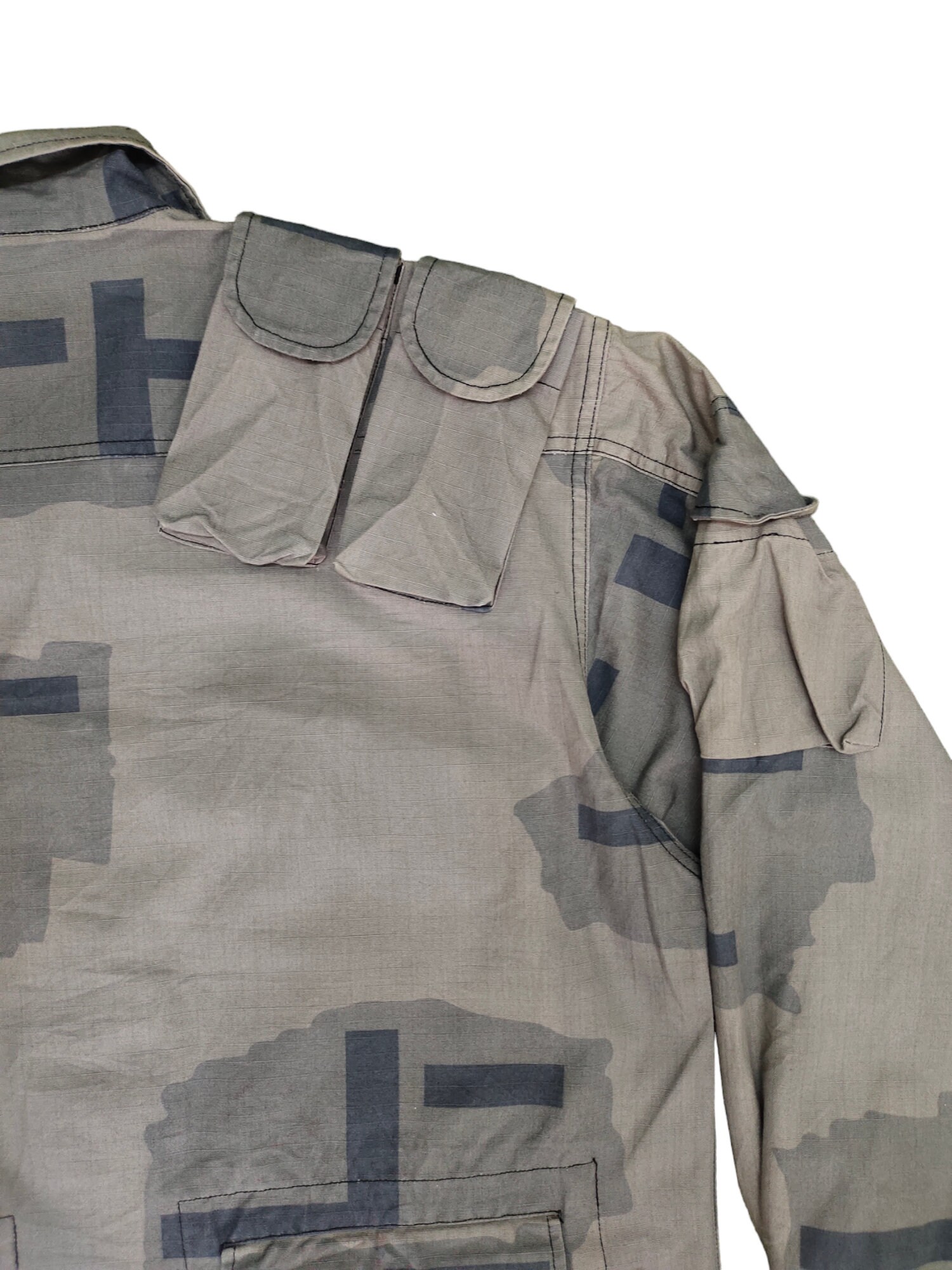 Vintage Pineapple Army by Cab Clothing Parasite Pocket