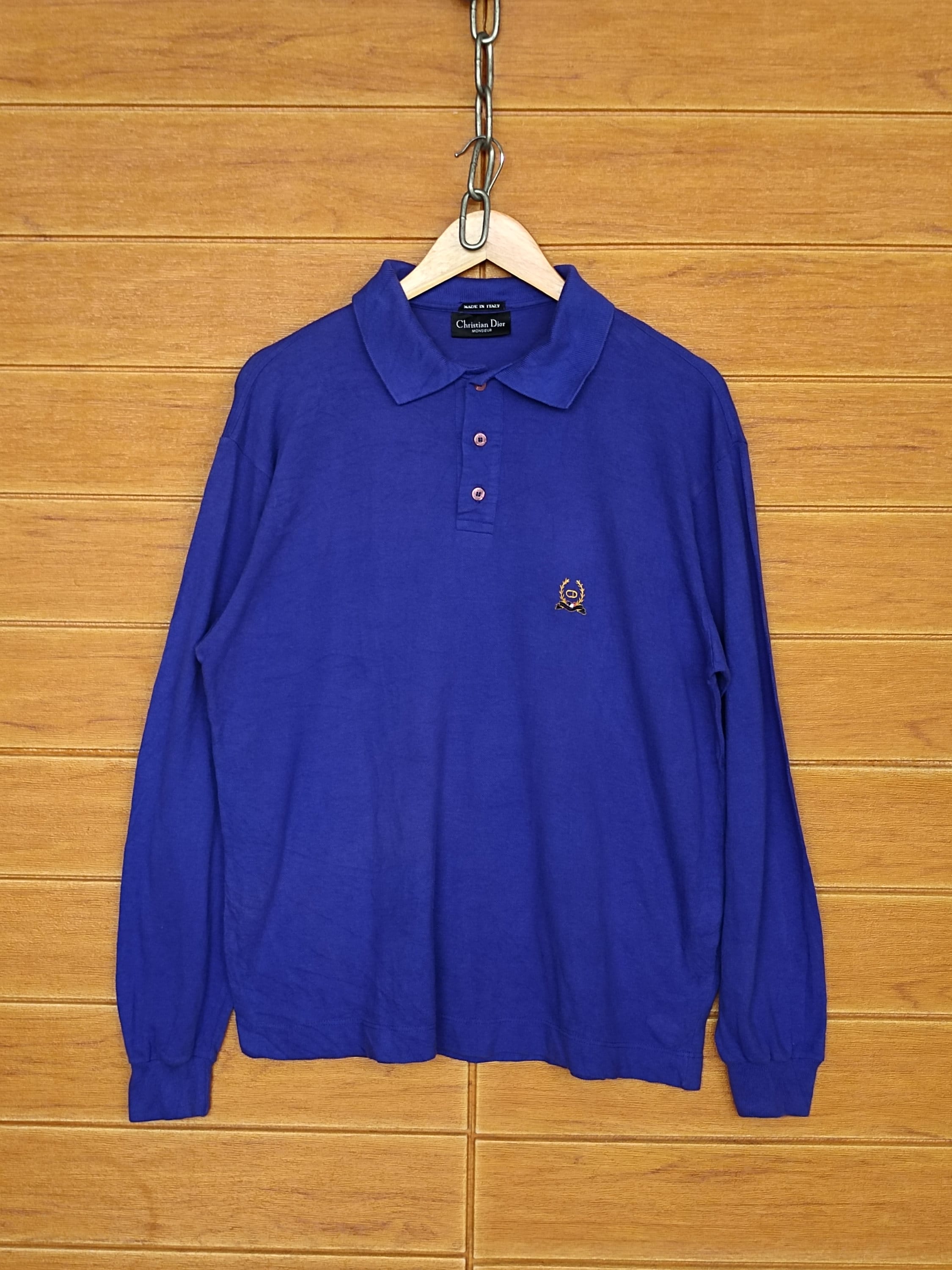 Vintage Classic CHRISTIAN DIOR MONSIEUR Longsleeve Polo Vintage Classic CHRISTIAN DIOR MONSIEUR Longsleeve Polo