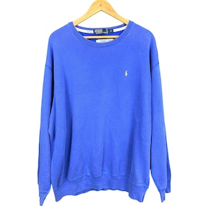 Vintage 90s Polo Ralph Lauren Small Ponny Sweatshirt / Size XL
