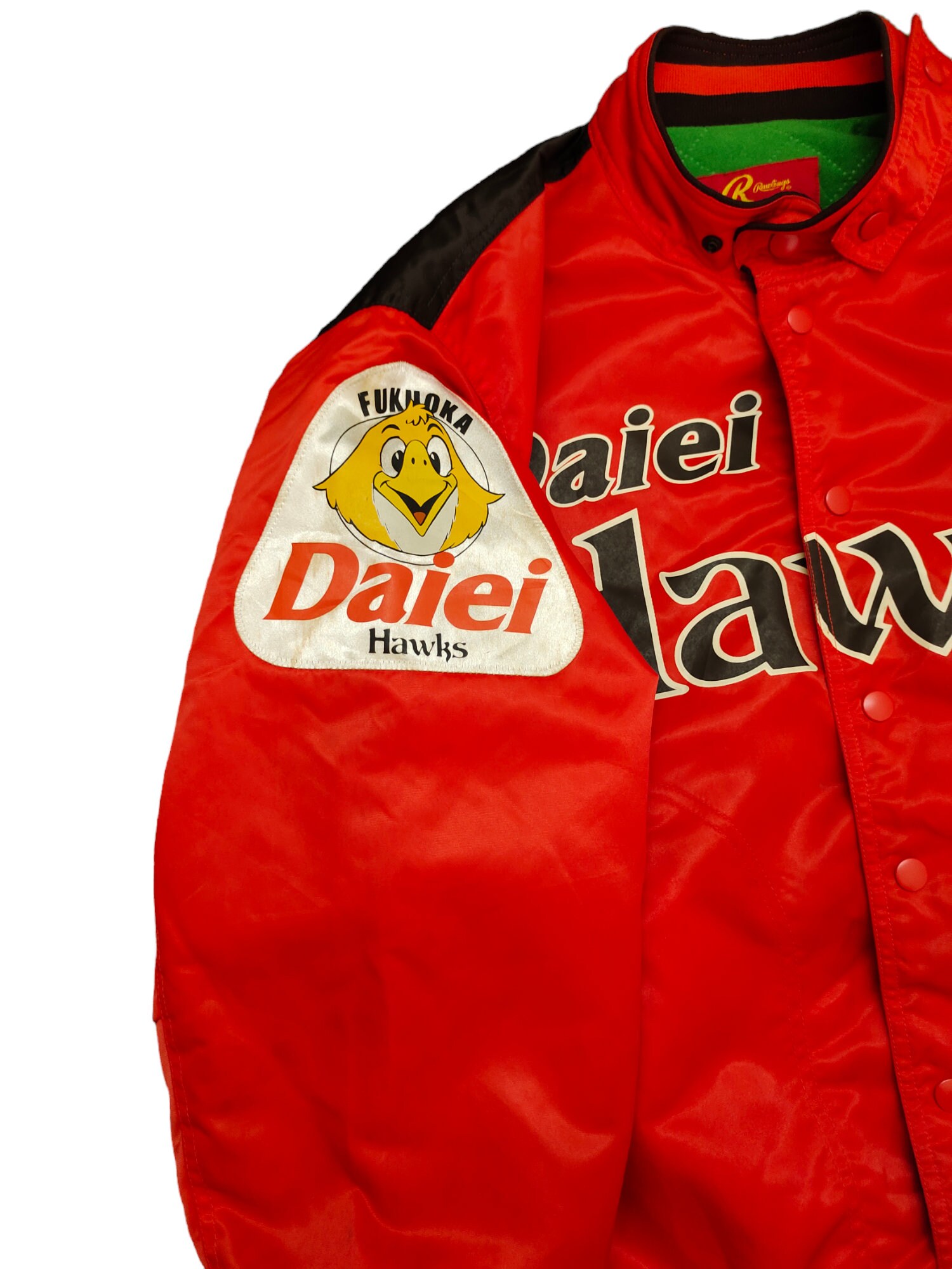 【予約】 Fukuoka Rawlings 90s Vintage Daiei Baseball Japan Hawks ウェア