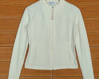 Krizia Jeans Strechbale Cream Sweater Women / Krizia Jeans / Made In Italy / Size S