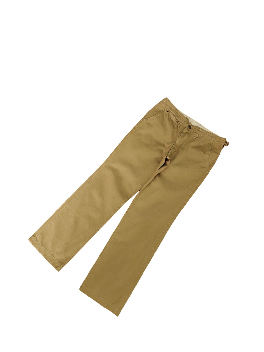 W31x30 Quadra Japan Buckle Side Chinos Pants Vintage