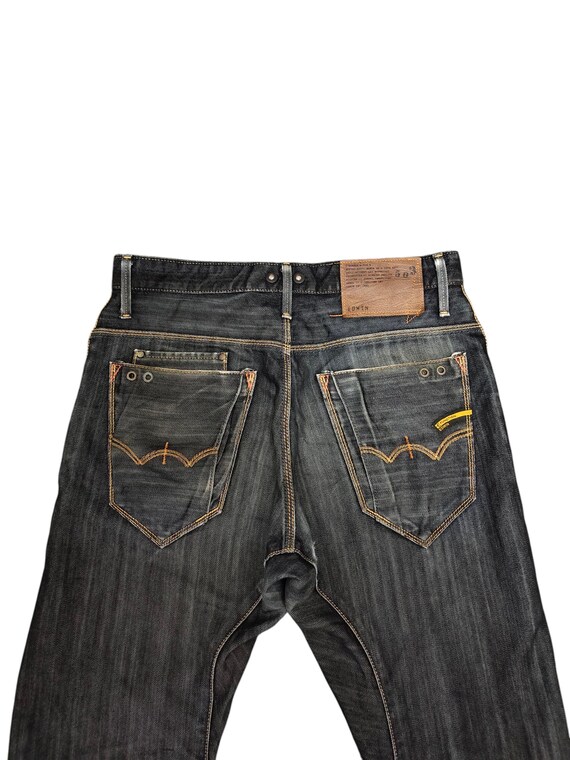 Vintage Edwin Function Distressed Denim Jeans Wai… - image 9