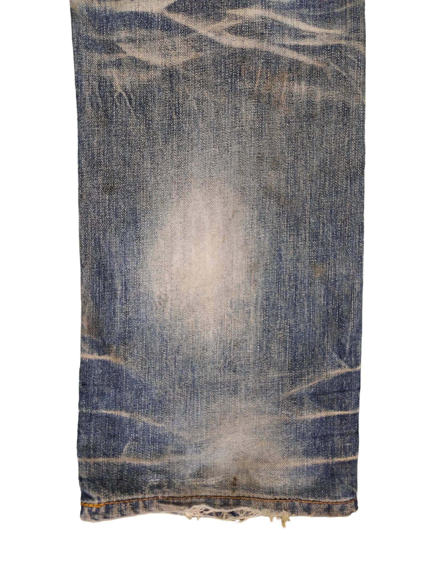 パンツ Japanese label Y2K CIVARIZE resin paint Size 34x33 Semantic Design Japan Splatter Bleach Paint Jeans