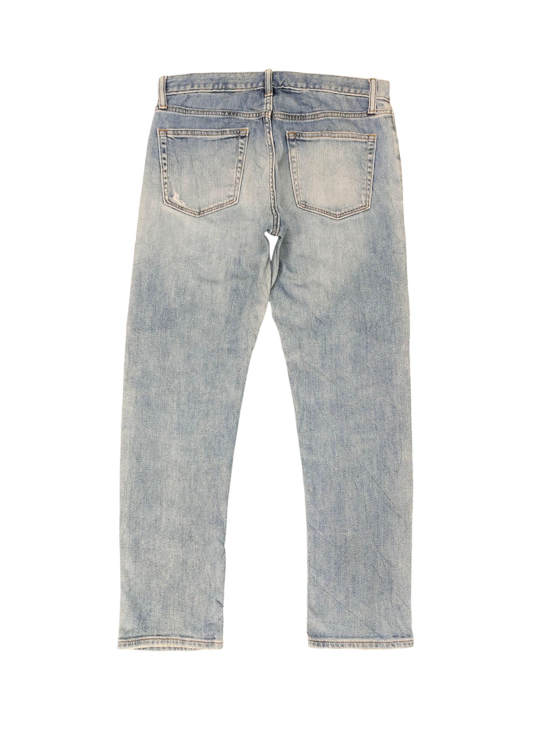 Vintage Y2K Uniqlo Faded Denim Jeans, Distressed, Waist 32 - Etsy