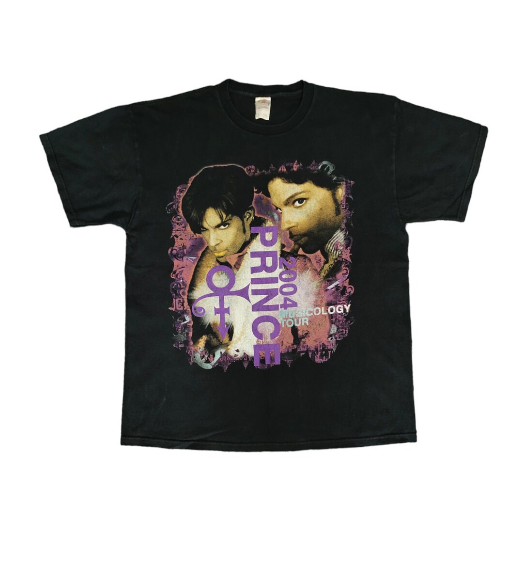 Vintage 00s Prince Musicology Tour 2004 T-shirt Y2k Hype