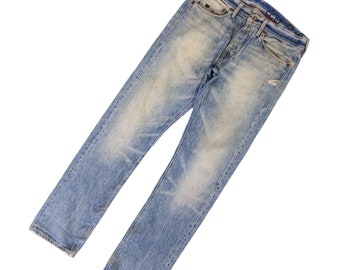 Ralph Lauren Spencer Skinny Denim Jeans 1967 Inspired Distressed Polo Ralph Lauren RRL Rl67 Vintage Streetwear Grunge Military Usrl Waist 33