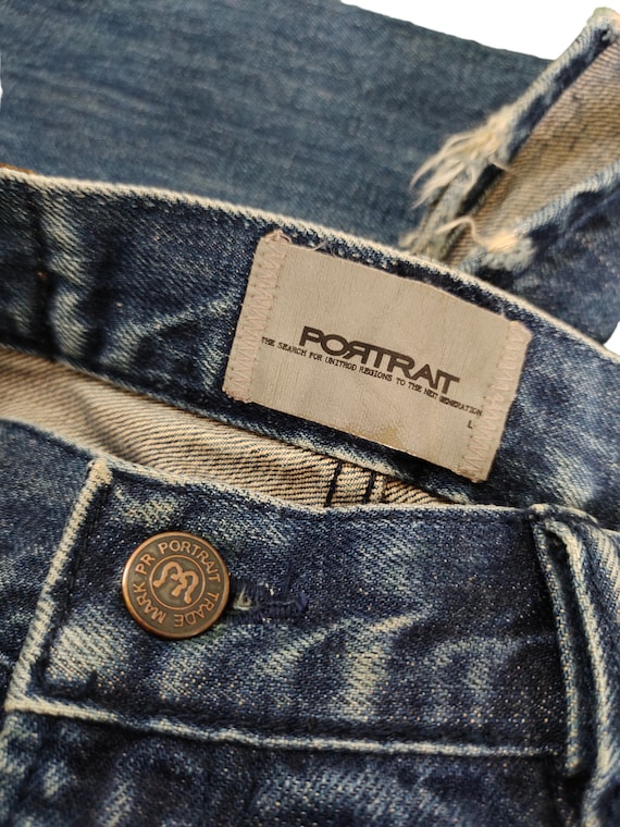 Japanese Label Y2K flare pants 14th addiction share spirit  