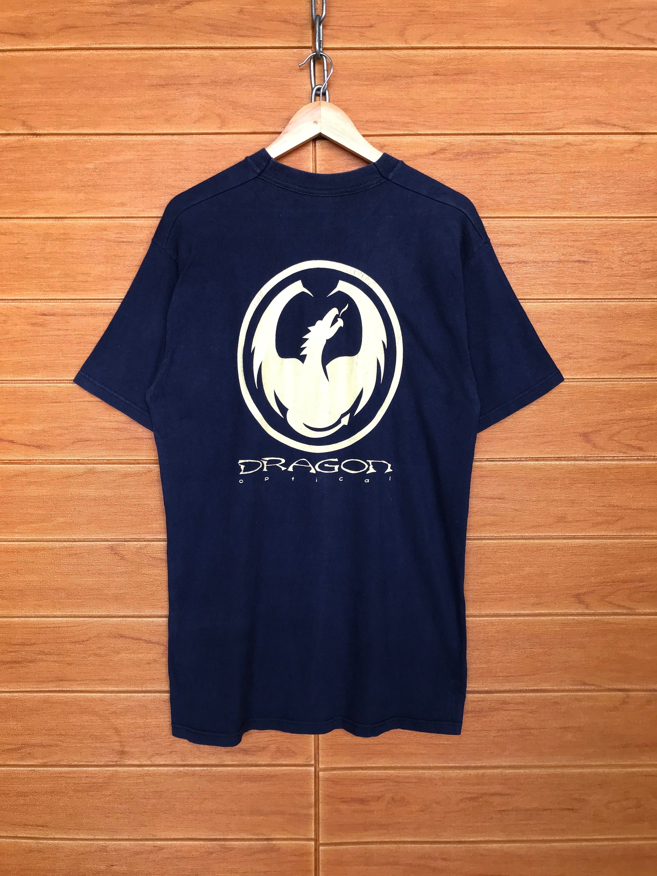Vintage 90s Dragon Optical Skateboard T-shirt / Big Logo Vintage 90s Dragon Optical Skateboard T-shirt / Big Logo