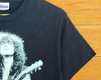ヴィンテージ ジミー・ペイジ レッド・ツェッペリン Tシャツ - 2005年