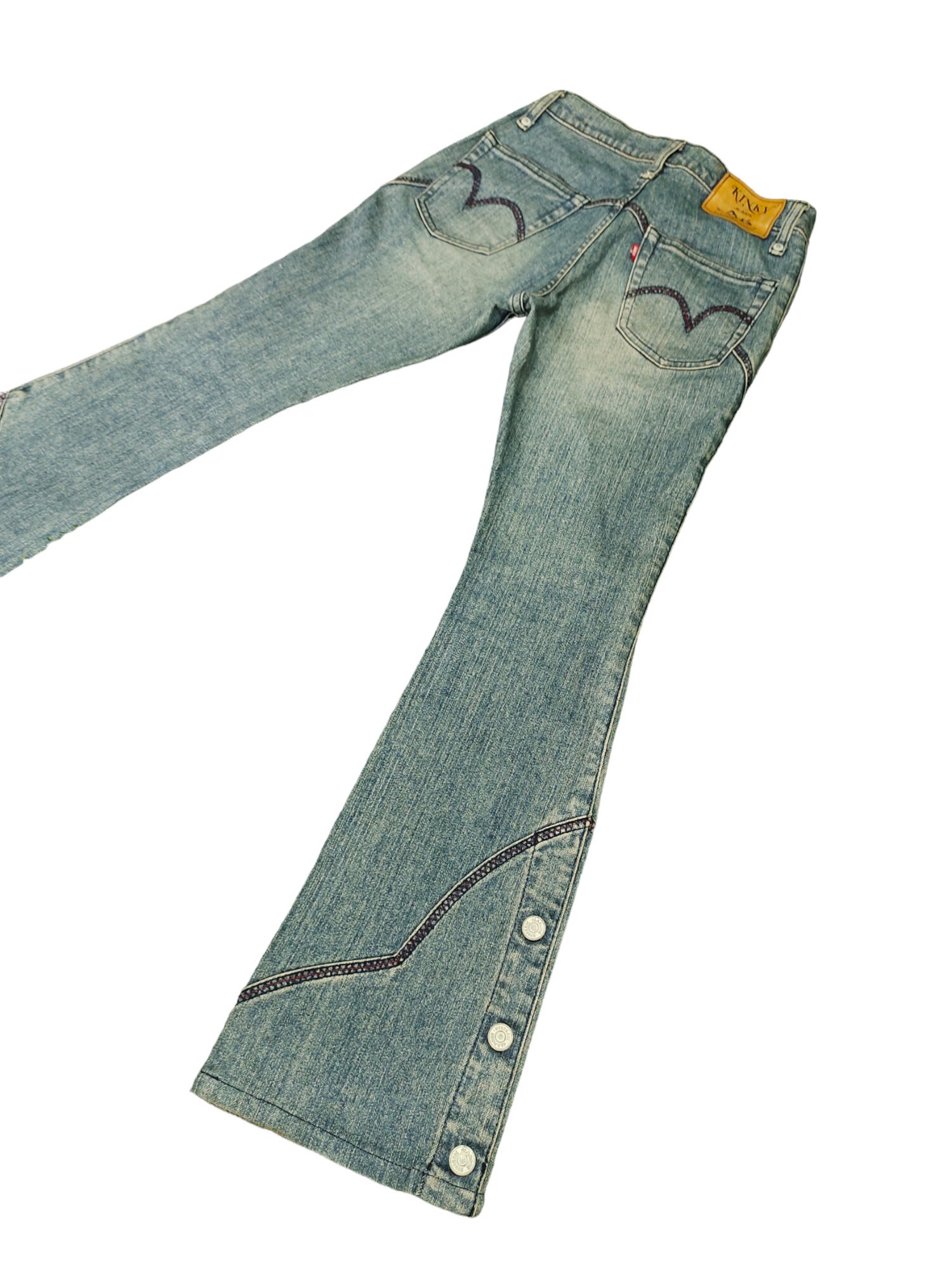 Vintage Hysteric Glamour Flare Jeans - 1990s Denim Streetwear